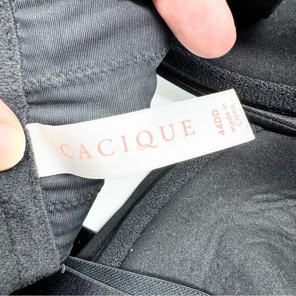 LANE BRYANT Cacique Lightly Lined Multi-Way Strapless Bra Plus Sz 44DD Cocktail - Picture 12 of 14